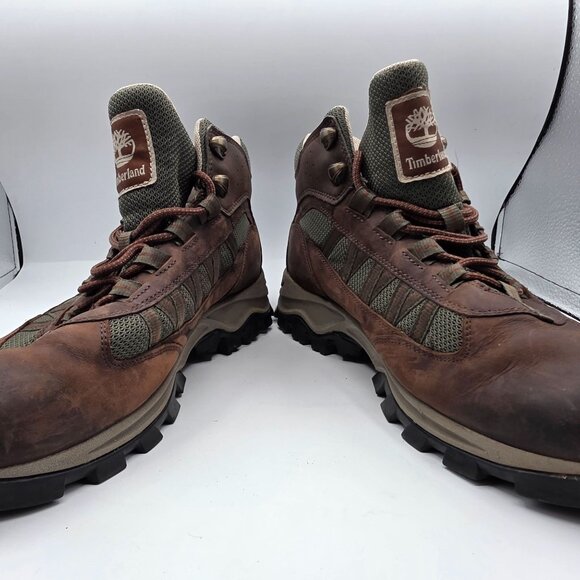 Timberland Mt. Maddsen Lite Mid Mens Size 10 Brown Boots Outdoors Casual Walking - Picture 2 of 13